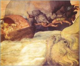 .. Szkülla és Kharübdisz között (Alessandro Allori) Olaszországi freskó fényképe Paolo és Francesca (Anselm Feuerbach) Schackgalerie,