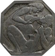 0 mm vert bronz /geprägt/ H.P.: 918, Adamo (É.): É.K.E. 20. stempelfrisch 80.- 454 455 454.