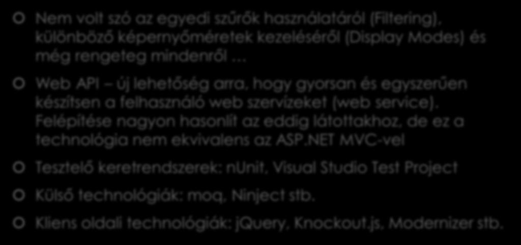 Hogyan tovább?