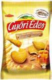 -12% 229 Ft 180 g, 1 kg = 1112 Ft GYŐRI ÉDES KEKSZ Kakaós / mézes FRESHONA KUKORICÁS