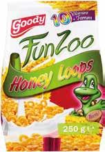 Ft 250 g, 1 kg = 800 Ft GOODY GABONAPEHELY Mézes / csokoládés FANTASZTIKUS 200 A