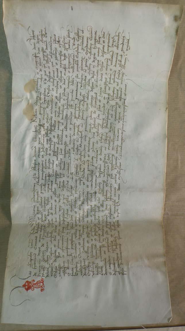 Прилог бр. 3: Факсимил повеље Историјска збирка, No.
