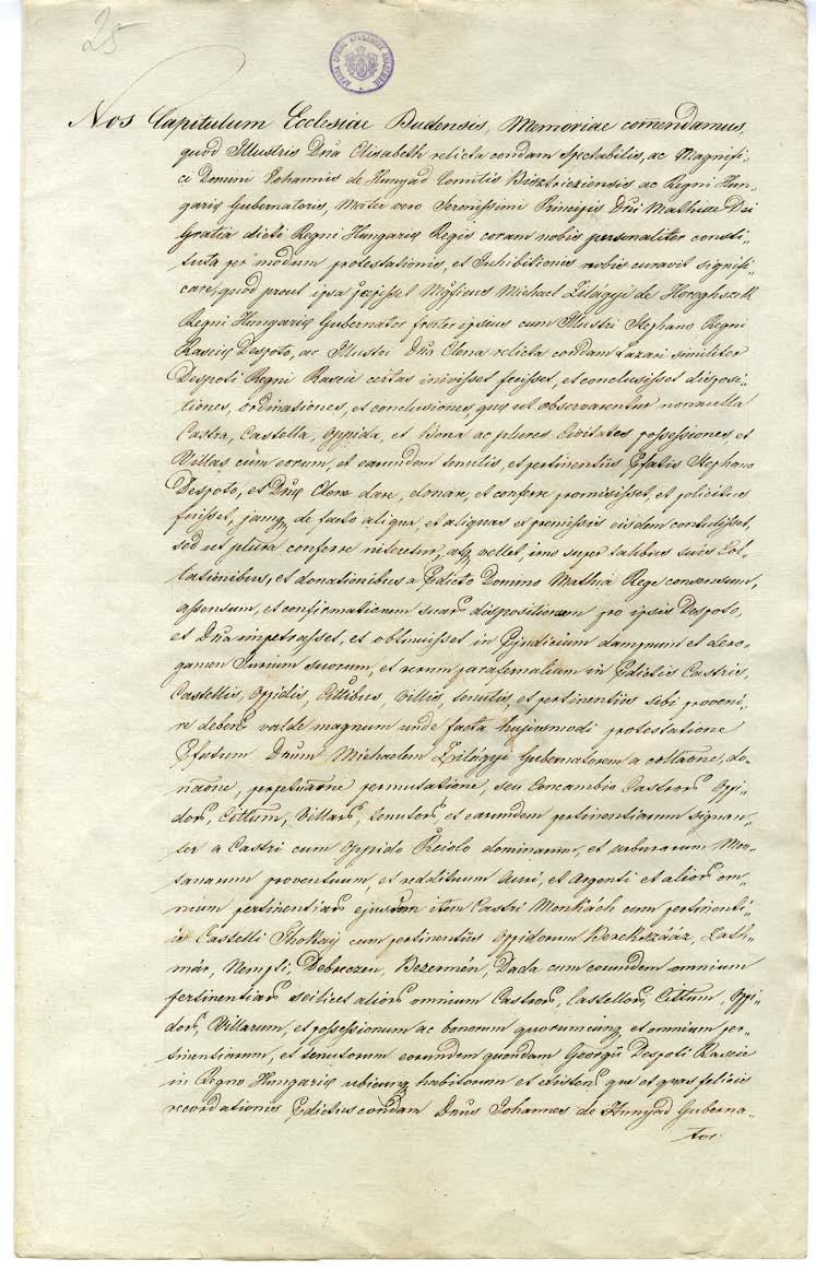 Прилог бр. 4а: Факсимил повеље Историјска збирка, No.