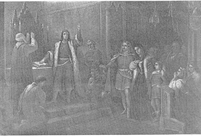 Прилог бр. 21: Бела Визкелети, Заклетва Ладислава V.