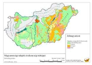 Vízháztartás térkép Aszály térkép
