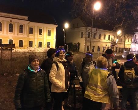 2017. december 31. Óévbúcsúztató túra Óbánya 12 km 1. Chlebovics Miki 2. Tresch Józsi 3. Berétiné Anci 4. Probszt Józsi 5. Probsztné Kati 6. Hodorics Feri 7.
