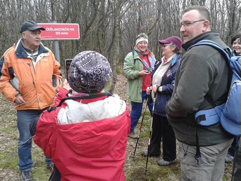 Papuk túra (Horvátország) 15 km 1. Dománszky Zoli (túravezető) 2.