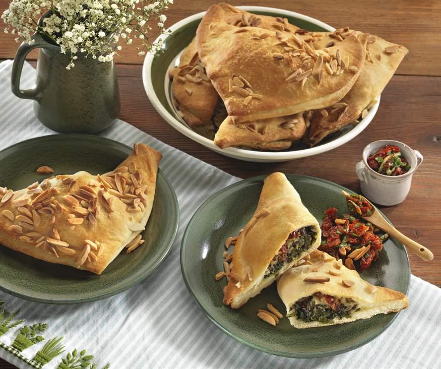 VEGÁN PIZZASÜTEMÉNY szárított paradicsommal & spenóttal VEGAN vegan kb. PERC 0 PERC 80 C HOZZÁVALÓK darabhoz: cs.