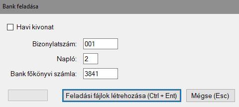 A program rákérdez, hogy készítsen-e mentést a könyvelési állományról. Az Igen gombra kattintva megadható az állomány mentési helye.