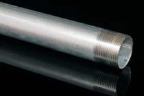 112 TUBURI PENTRU INSTALAŢII ELECTRICE Tuburi din oţel - rezistenţă mecanică mare ČSN 1250 N / 5 cm EN 61386-44561 EN fără filet: 1250 N / 5 cm filetate: 4000 N / 5 cm fără filet: EN 61386-4456