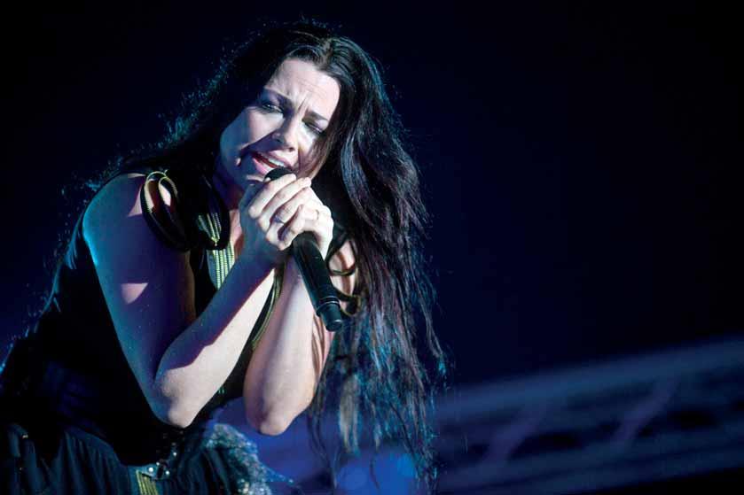 Beeindruckende Stimme: Amy Lee, Sängerin der Evanescence Impresszív hang: Amy Lee, az Evanescence énekese Impressive voice: Amy Lee, singer of Evanescence Hardrock Hard rock Evanescence Synthesis