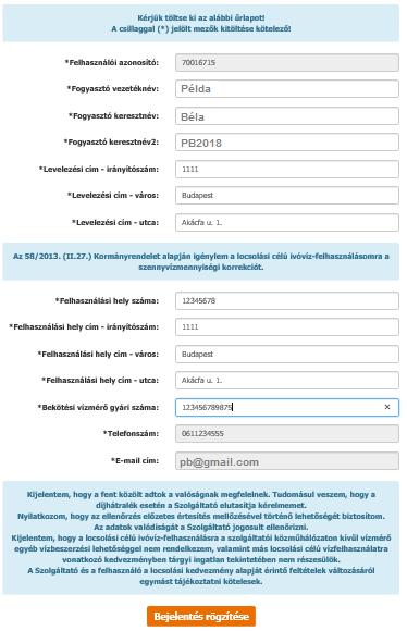 Vízcenter. Online ügyfélszolgálat bemutatása - PDF Free Download