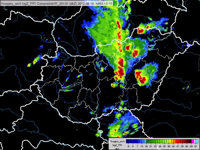 a mezőkövesdi tornádót (forrás: OMSZ, www.met.hu).