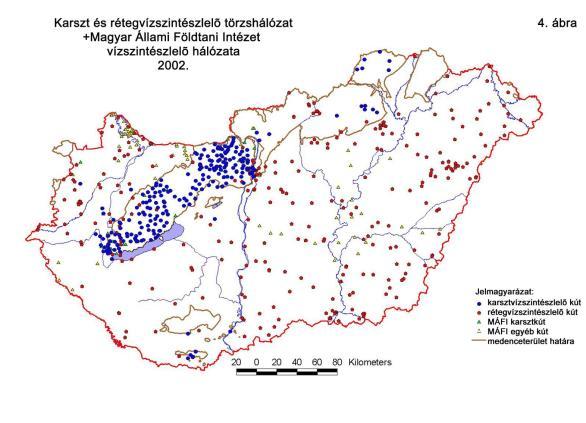 Vízrajzi Adattárba továbbítás évente (4830 objektum) Ezen kívül:minden, évi 500 m 3 -nél többet