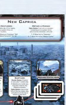 Az emberiség célja ebben a fázisban, hogy védjék magukat és a civil flottát a cylon erőktől, és felkészüljenek a Galactica visszatérésére.