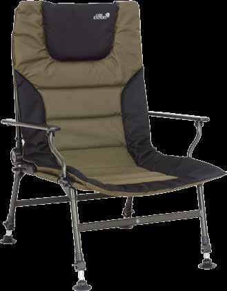 karfás fotel acél váz, vízlepergető szövet, 40 47cm