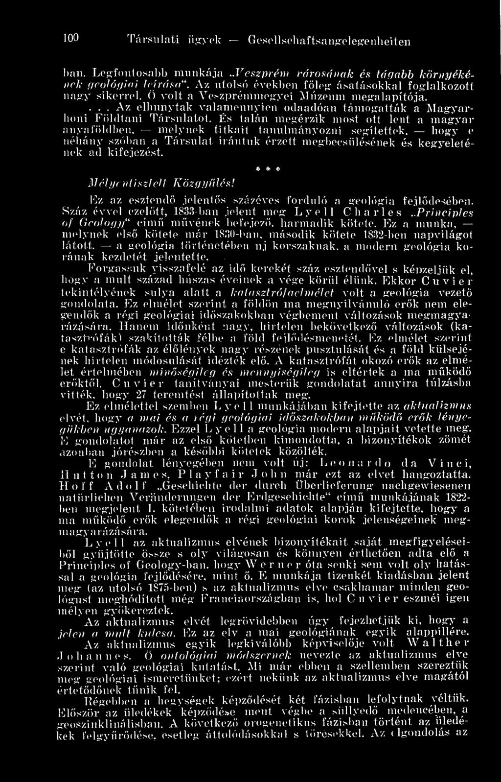 A geológiai események relatív és abszolút időpontja