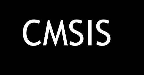 CMSIS komponensek: CMSIS CMSIS-CORE: Consistent system startup and peripheral access. CMSIS-RTOS: Deterministic Real-Time Software Execution.