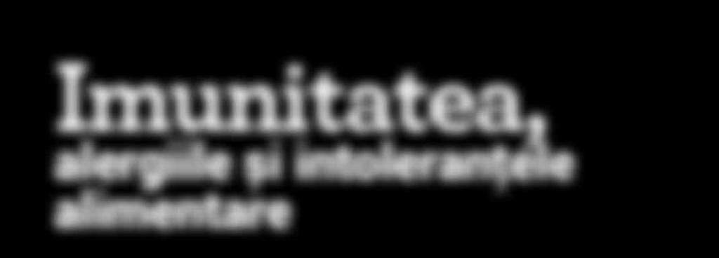Imunitatea, alergiile și