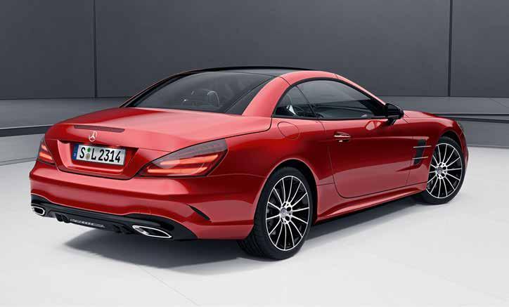 Az AMG Night csomag. Stílusos feketében.
