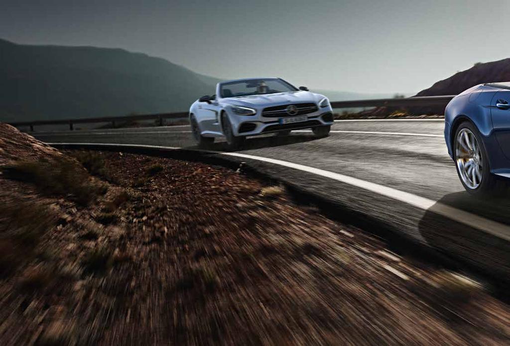 Vezető erő. A Mercedes-AMG SL 65 kifejező fellépésével és kimagasló teljesítményével győz meg.