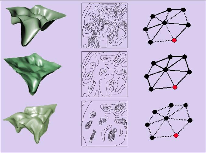 levezethető energiahálózat mind a kisvilágság, mind a skálafüggetlenség jellemzőivel rendelkezik (Doye, 2002; Doye és Massen, 2004; Rao és Caflish, 2004; Scala és mtsai, 2001). Miért fontos ez?