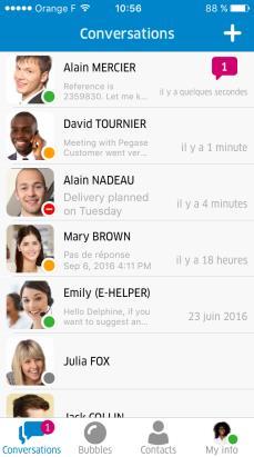 Calls Screen sharing