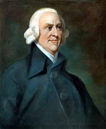 I Társadalmi meggazdagodás tudományának alapjai Sokak által a közgazdaságtudomány atyjának tekintett Adam Smith (1776) Inquiry into the Nature and Causes of the Wealth of Nations (Vizsgálódás a