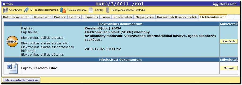 A sablonok tartalmi összeállítása az ügykezelő feladata, amit a Vezérlőpult/Törzsadatok/Sablonok menüpontban tud elvégezni a dokumentáció Sablonok szerkesztése fejezetében ismertetettek alapján.