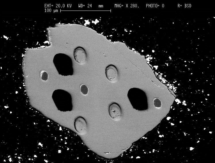 Analyses of oxygen isotopes in Zircons possible indicate presence of