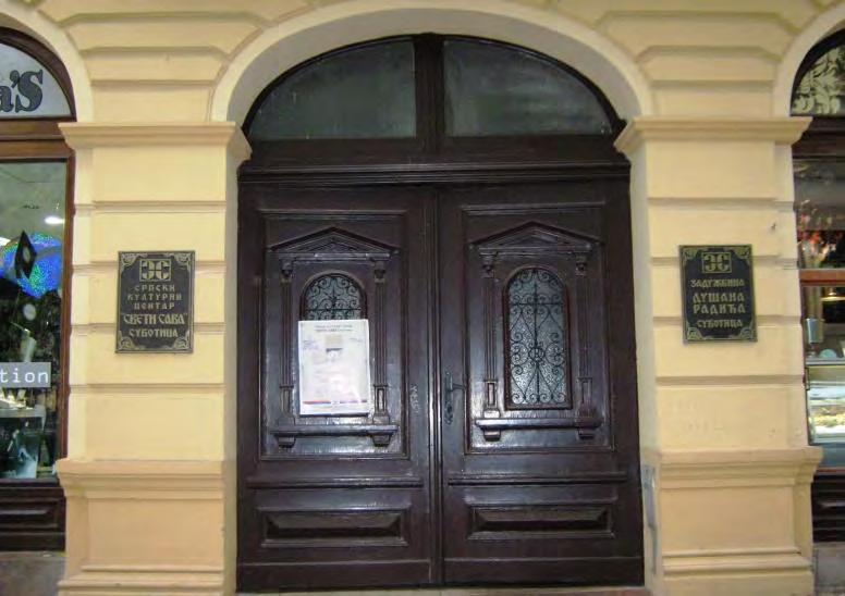 Културни центар Свети Сава 6 Културни центар основан је 1991. године да окупи људе око духовности, историје и културе српског живља на простору Суботице.