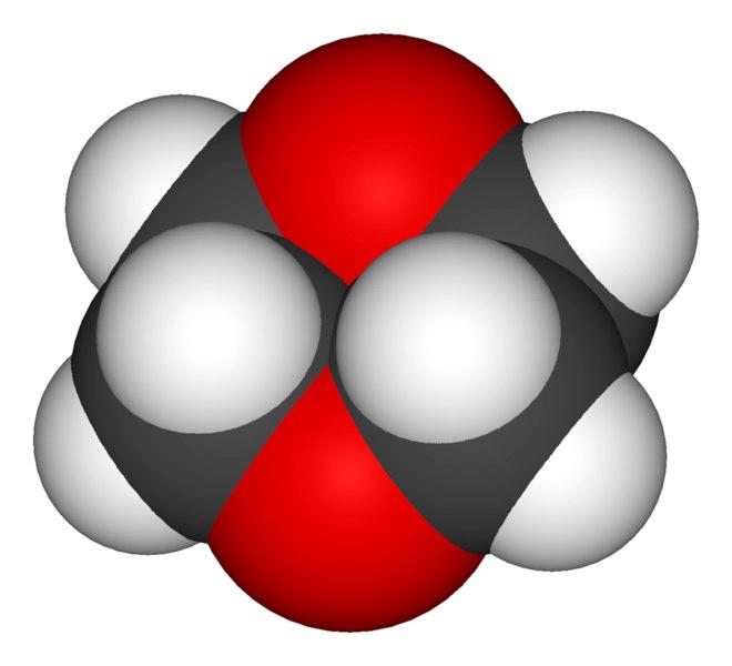 oxolán 2 2 Tetrahydrofuran tetrahidrofurán fp = 66 o apoláris éter: µ = 0 Debye 2 2 1,4-Dioxane 1,4-dioxán 2 2 fp = 101,1 o nev.gyak.