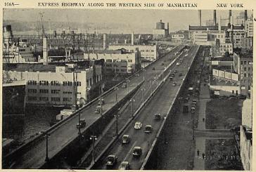8 New Yorkban, a Hudson folyó partján futó West Side Highway, amit az 1930-as években építettek, 1973-ra már annyira elhasználódott, hogy le kellett zárni a gépjárműforgalom elől.