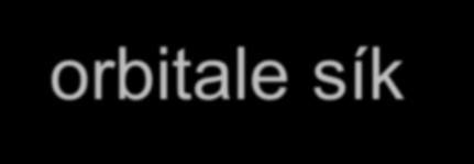 Craniofacialis síkok AOP (O-TA): Axis-orbitale sík Fac.