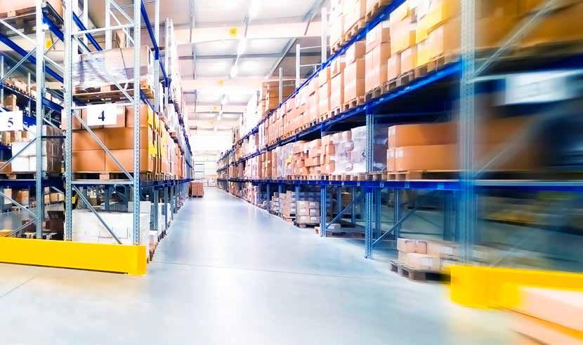 industrial market manufacturers outsource the transportation of supplies, e.g. parts, but typically prefer to utilise property owned by the company.