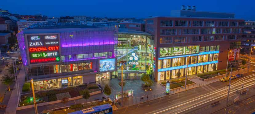 RETAIL market Five Years in the Lead 72 million visitors, 150 stores, nearly 100% occupancy, top quality global and Hungarian brands, ecellent location: these figures have ensured that Allee Shopping