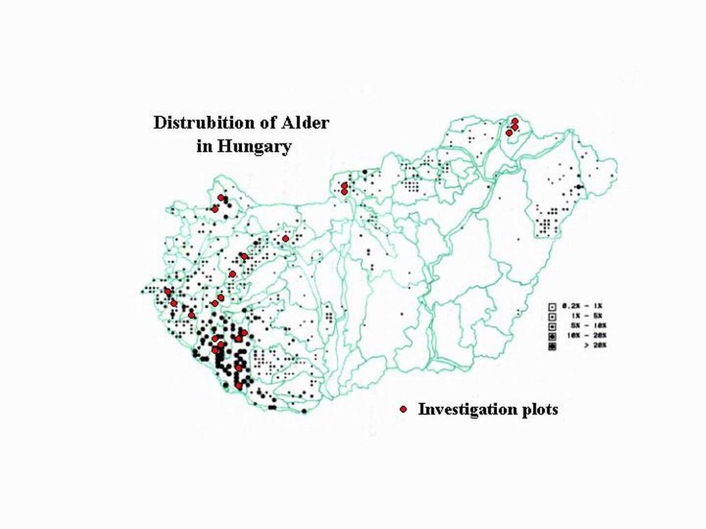210 Koltay, A. The alder decline caused by Phytophthora - which was already observed in several European countries - was first recorded in Hanság (NW Hungary), close to the Austrian border in 1999.