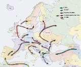 different populations Stretching across country