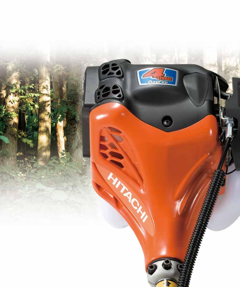 CG 25EUAP 4 ütemű fűkasza 4 ütemű motor ALACSONYABB KÁROSANYAG-KIBOCSÁJTÁS - NEM IGÉNYEL ÜZEMANYAG-KEVERÉST 0,81 kw-os nagy teljesítményű motor digitálisan vezérelt elektronikus gyújtás aszimmetrikus