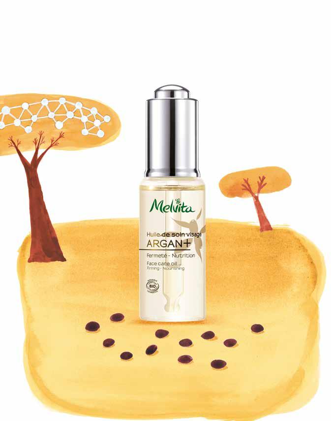 Primul ulei organic de fa]` Melvita cu amino-acizi pentru fermitate Reduce și