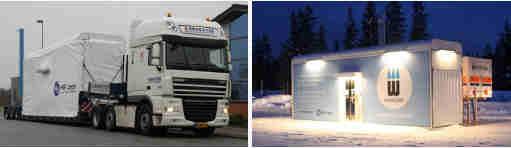 Töltőállomások / Hydrogen Refuelling stations
