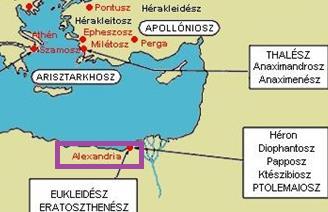 332-ben A hellenisztikus világ központja többszáz évig Muszeion Múzsák temploma