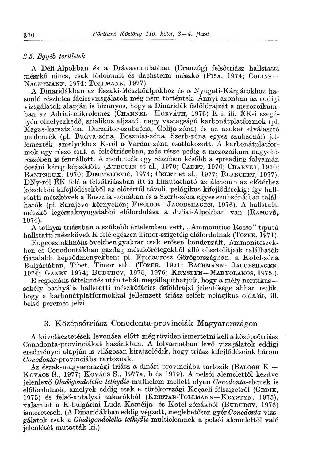 370 Földtani Közlöny 110. kötet, 3 4. füzet 2.5.