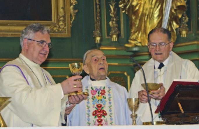 Olofsson Placid rubinmiséje a Budai Ciszterci Szent Imre-templomban, 2009-ben Nagyon kedves, megértő, jóságos volt velünk. Voltak komoly teendők, de vi - dám napok, hónapok, évek is.