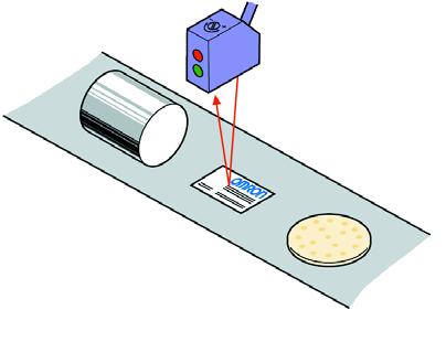 Comparând lumina captatã de receptor cu o valoare de referinþã, obiectul poate fi detectat. Reglarea distanþei LED 14.