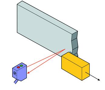 Placã albã Distanþa de sesizare Distanþa de sesizare Potenþiometrul de pe senzor Potenþiometrul de pe senzor 9.