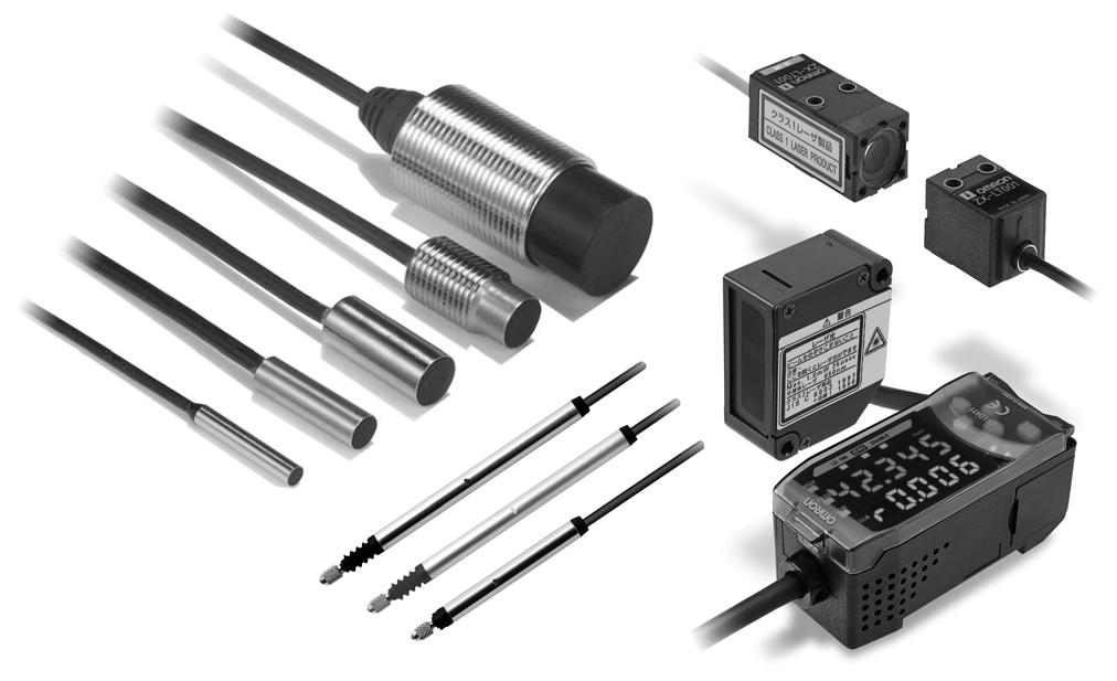 OMRON SENZORI SPECIALI ZX ZX Senzori inteligenþi, de mare precizie, pentru mãsurarea poziþiei (distanþei) Cel mai mic ºi uºor senzor laser din lume Precizie de repetare de 2 µm (cu laser) Precizie de