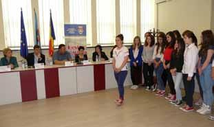 Acţiunea, desfăşurată la sediul Primăriei Municipiului Reşiţa, a reunit autorităţi locale: Primarul Municipiului Reşiţa, Mihai Stepanescu, Secretarul Municipiului Reşia, Lucian Cornel Bucur,