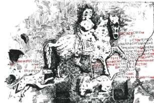 Fehér Géza könyvének (op.cit.2013) rajza (leporello a 168. oldalnál) Madara Rider eagle a világhálón.
