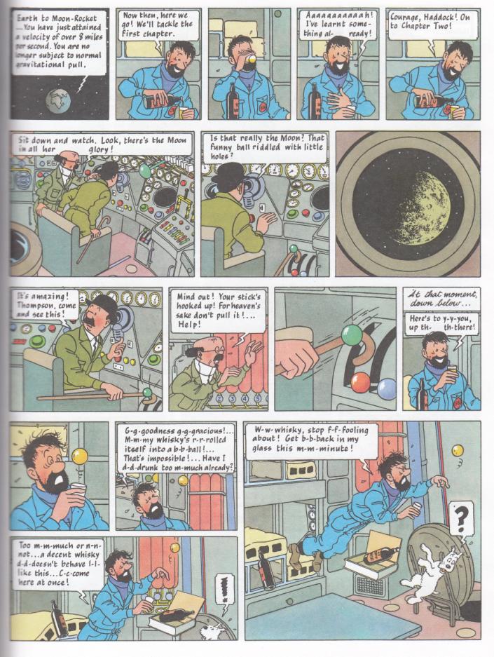 Tintin és a Holdutazás. (A gravitáció bekapcsolható!